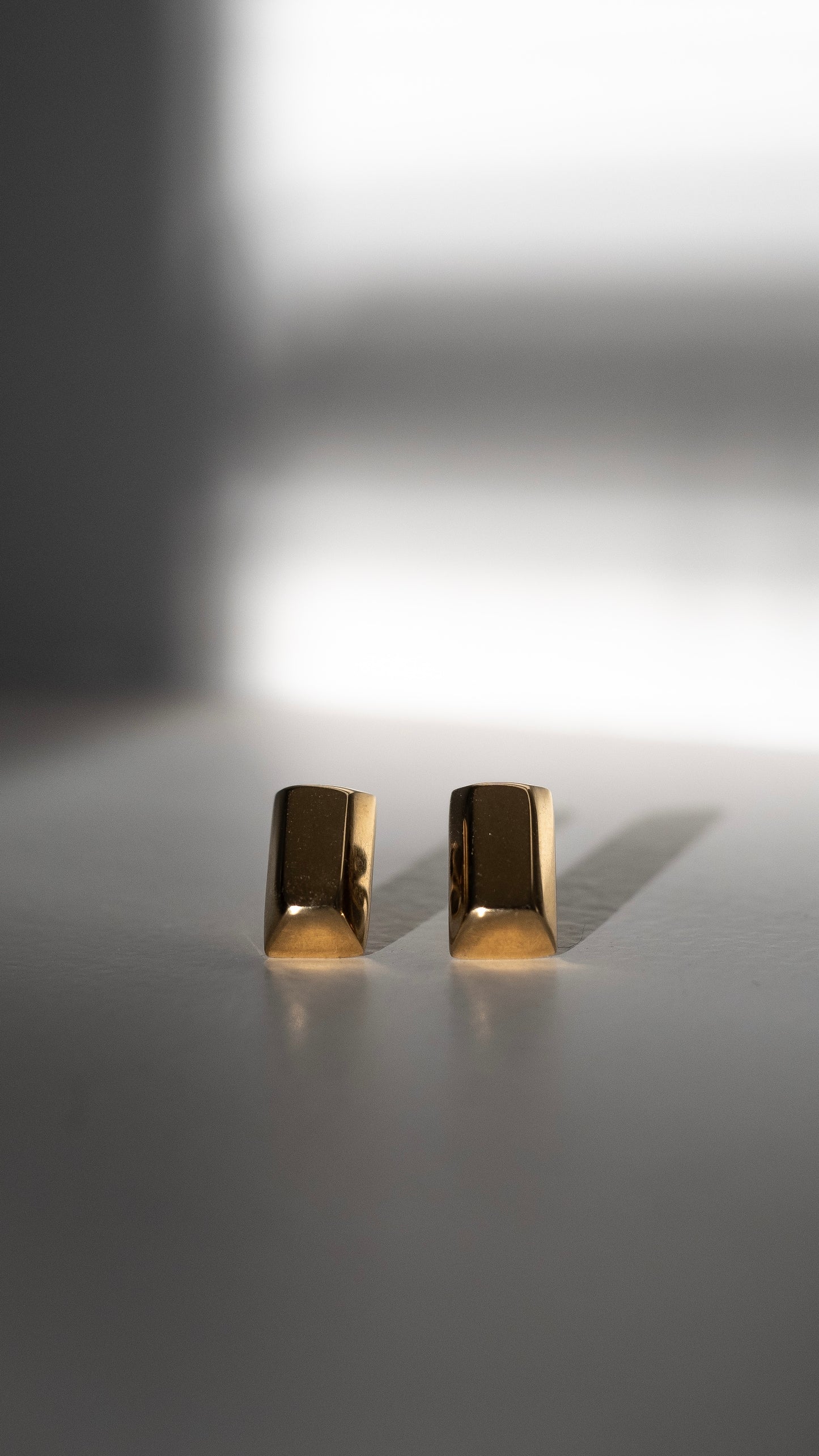 Gold Bar Earrings