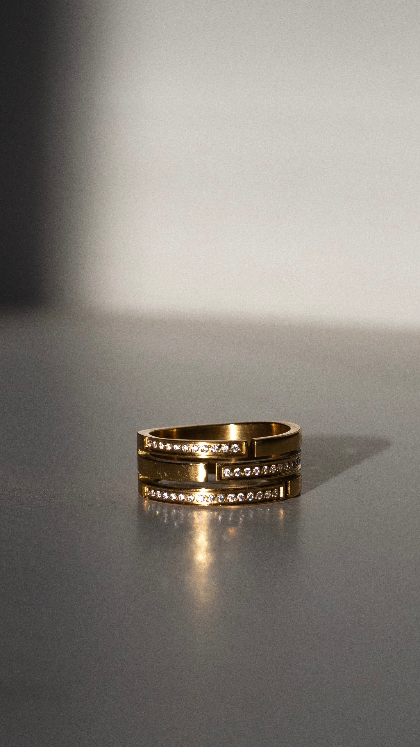 Three Bar Ring